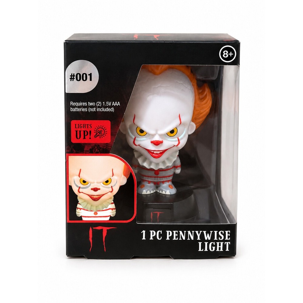 Paladone IT Pennywise Icon Light #001 Horror Series 1 Clown Figure New in Box